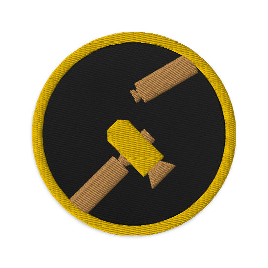 Broken Satellite Embroidered patch