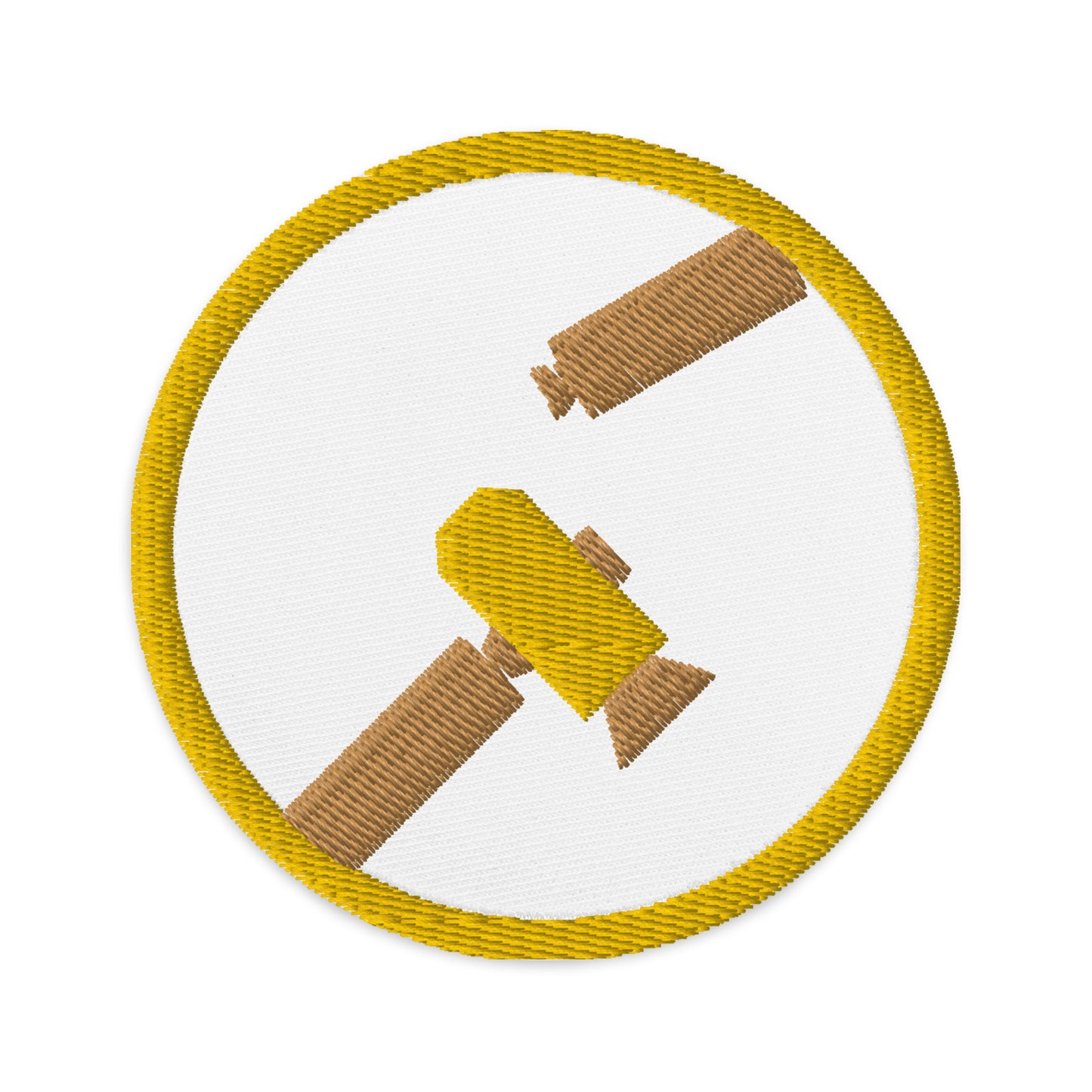 Broken Satellite Embroidered patch