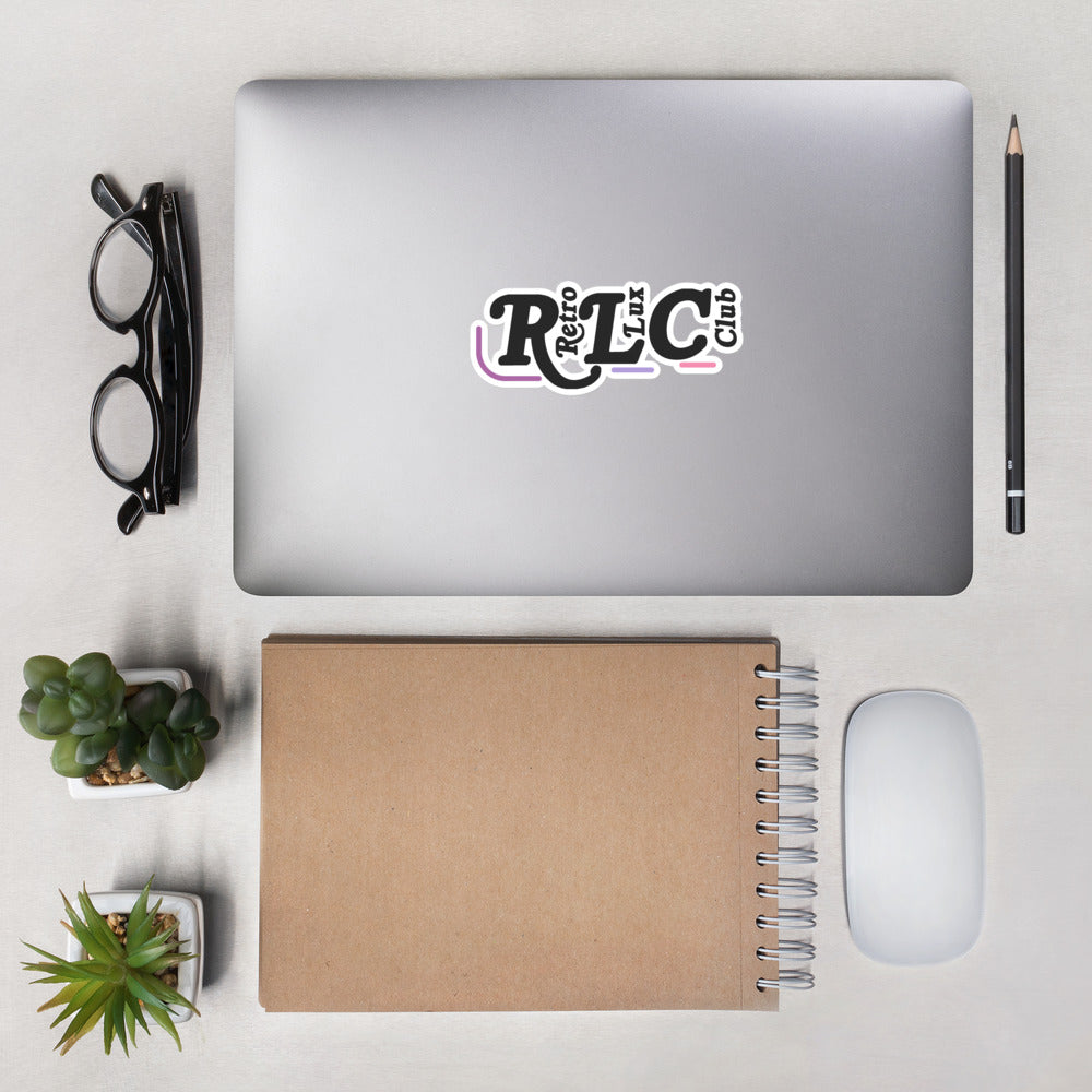 Retro Lux Club Logo Sticker