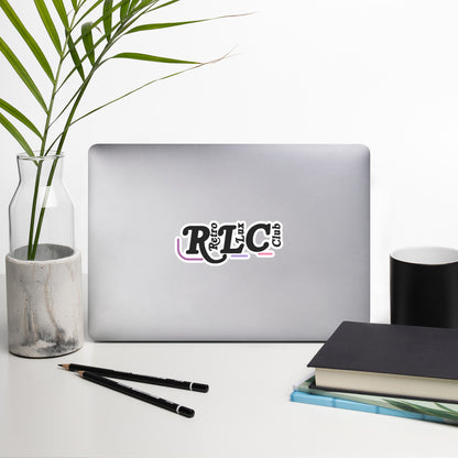 Retro Lux Club Logo Sticker