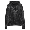 Moon Dancer Embroidered Champion tie-dye hoodie